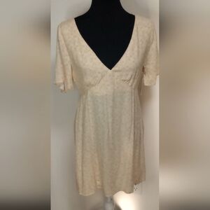 YELLOW Flowered Elodie Dress